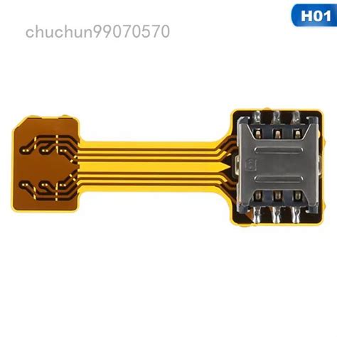 Hybrid Double Dual SIM Card Adapter Extender 2 Nano and .